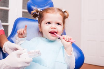 A Child’s First Visit to the Dentist