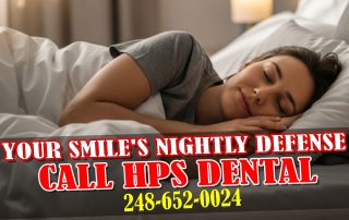 A person sleeping peacefully in bed with a slight smile on their face, conveying a sense of calm and well-being.